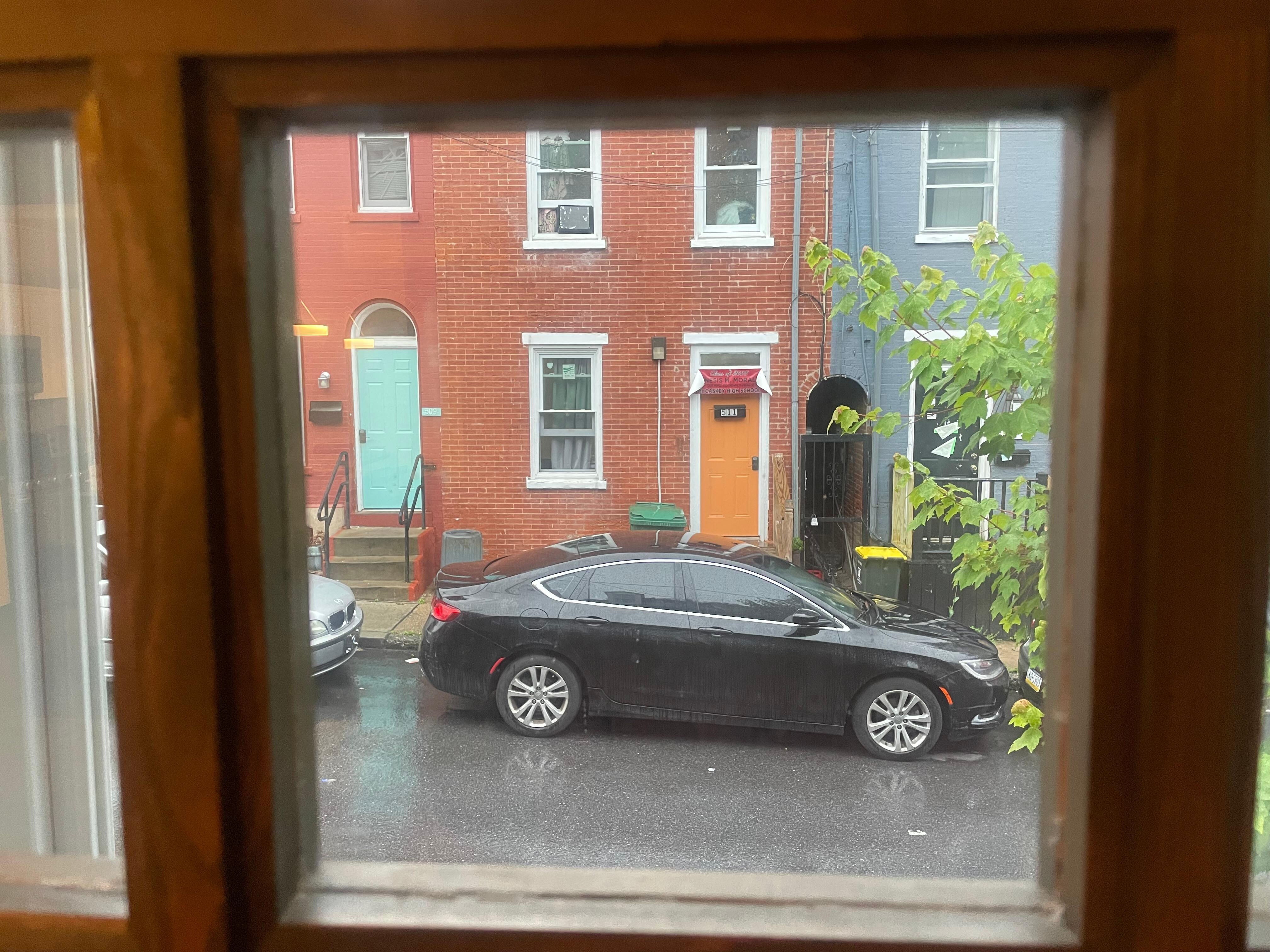 View of street from front door 