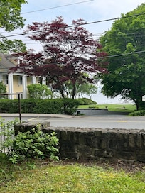 The view from the front porch.