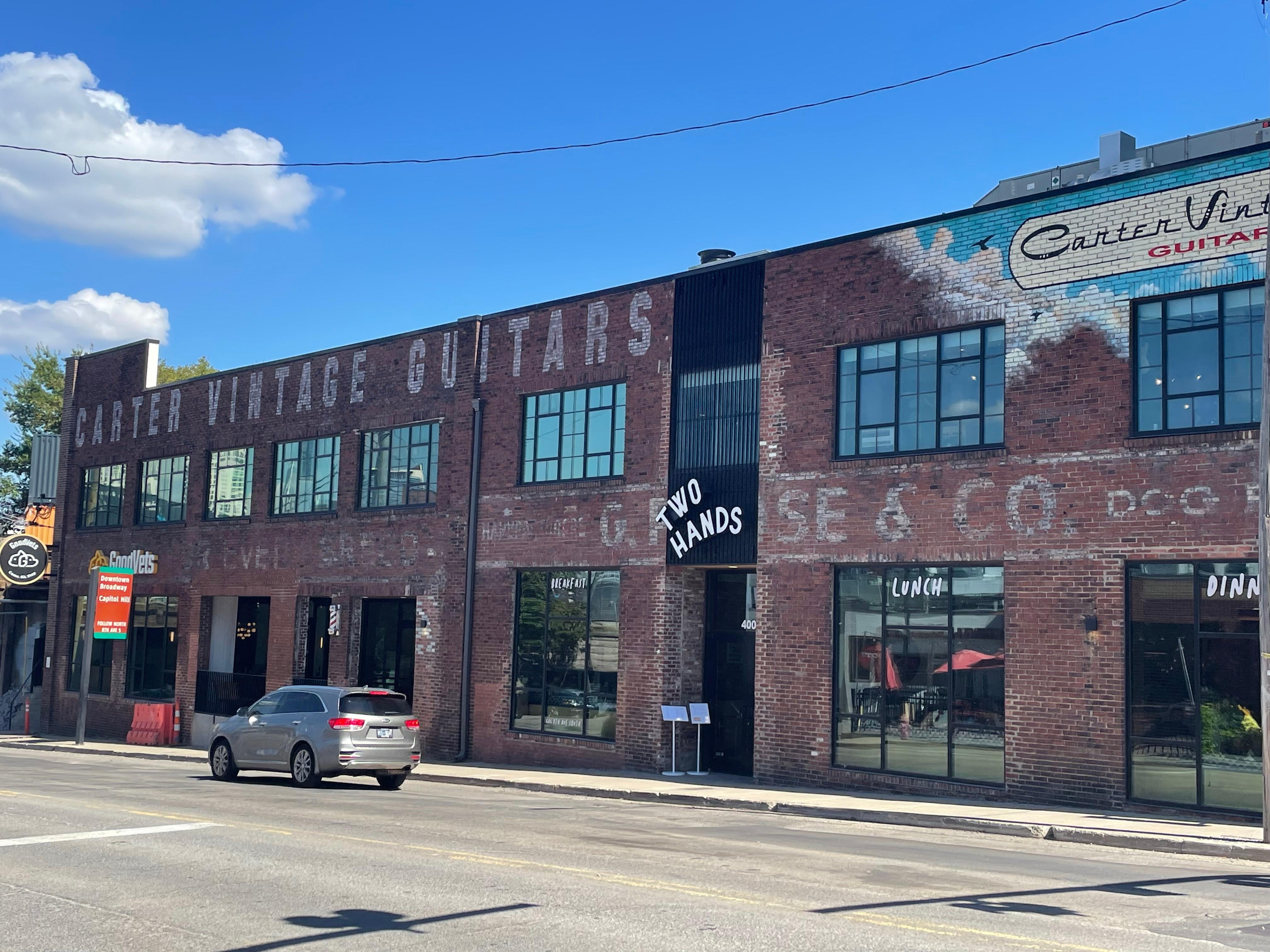 On our walk to Broadway 