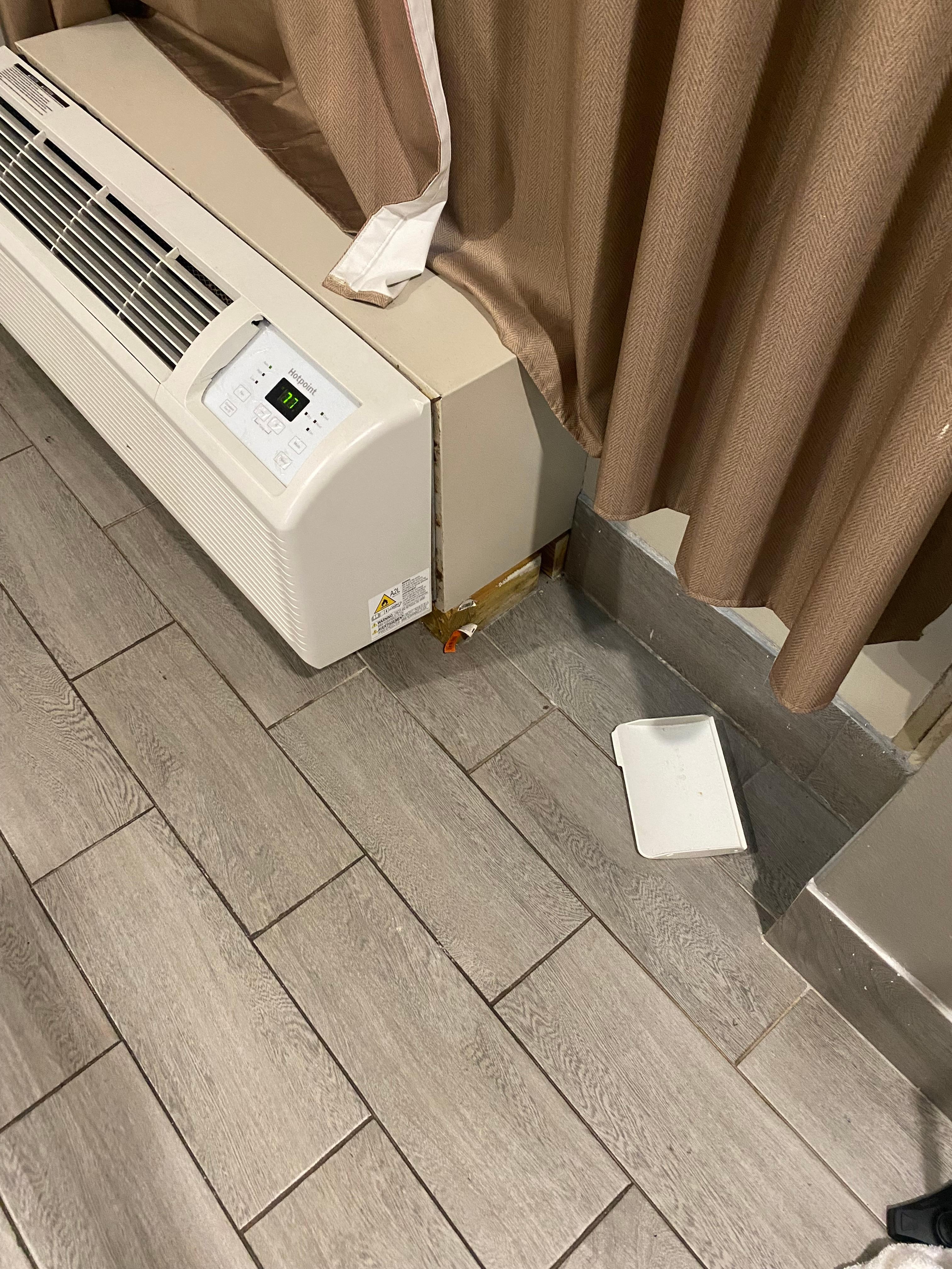 Broken air conditioning