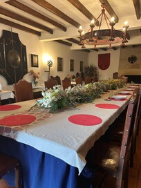 The breakfast room