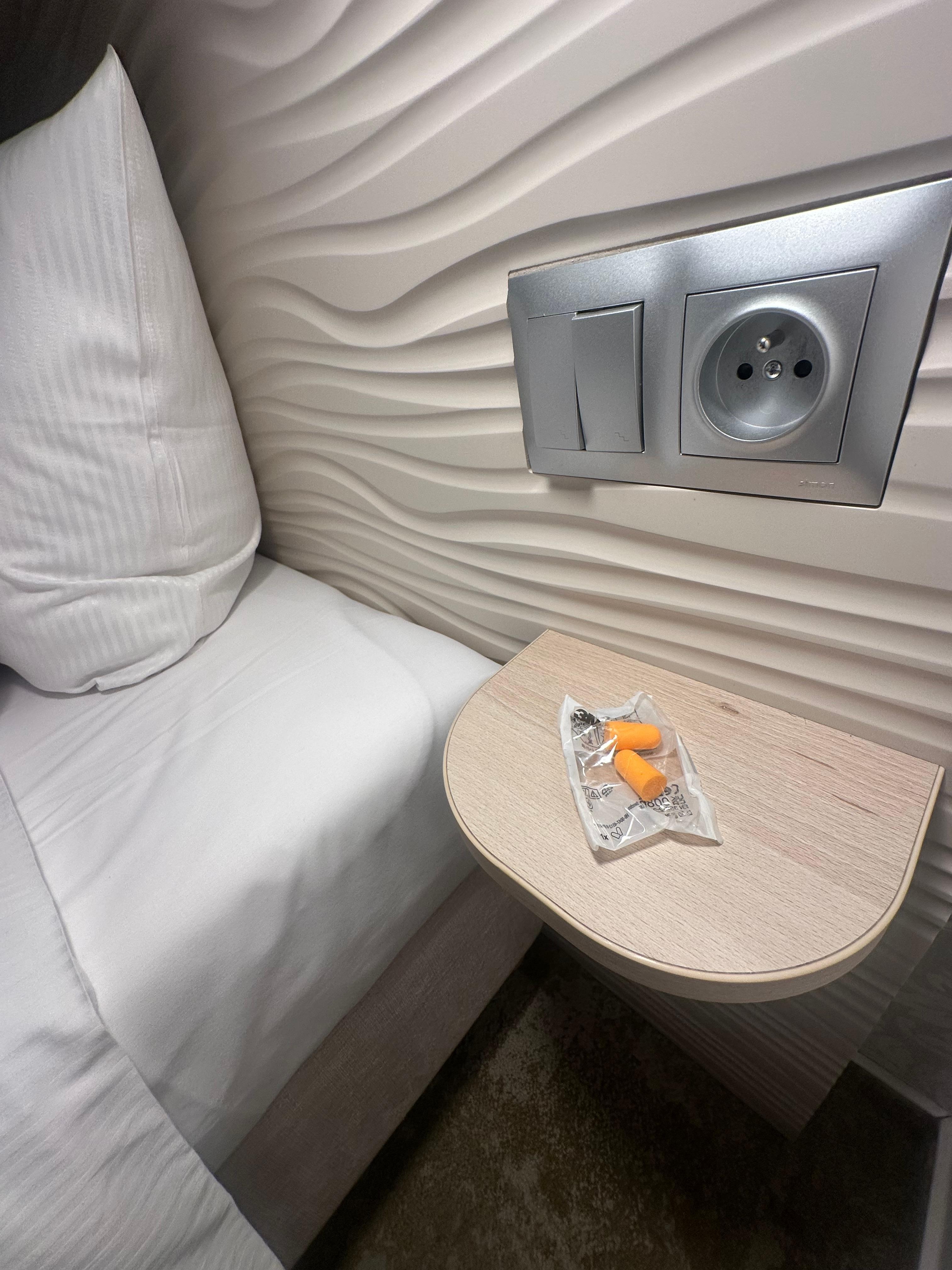 Earplugs provided and do not help. 