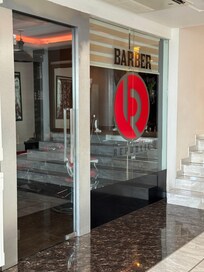 Where I got a great haircut and beard trim