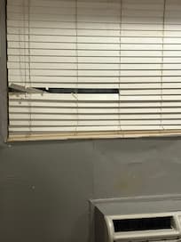 Broken blinds