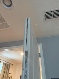 Broken door