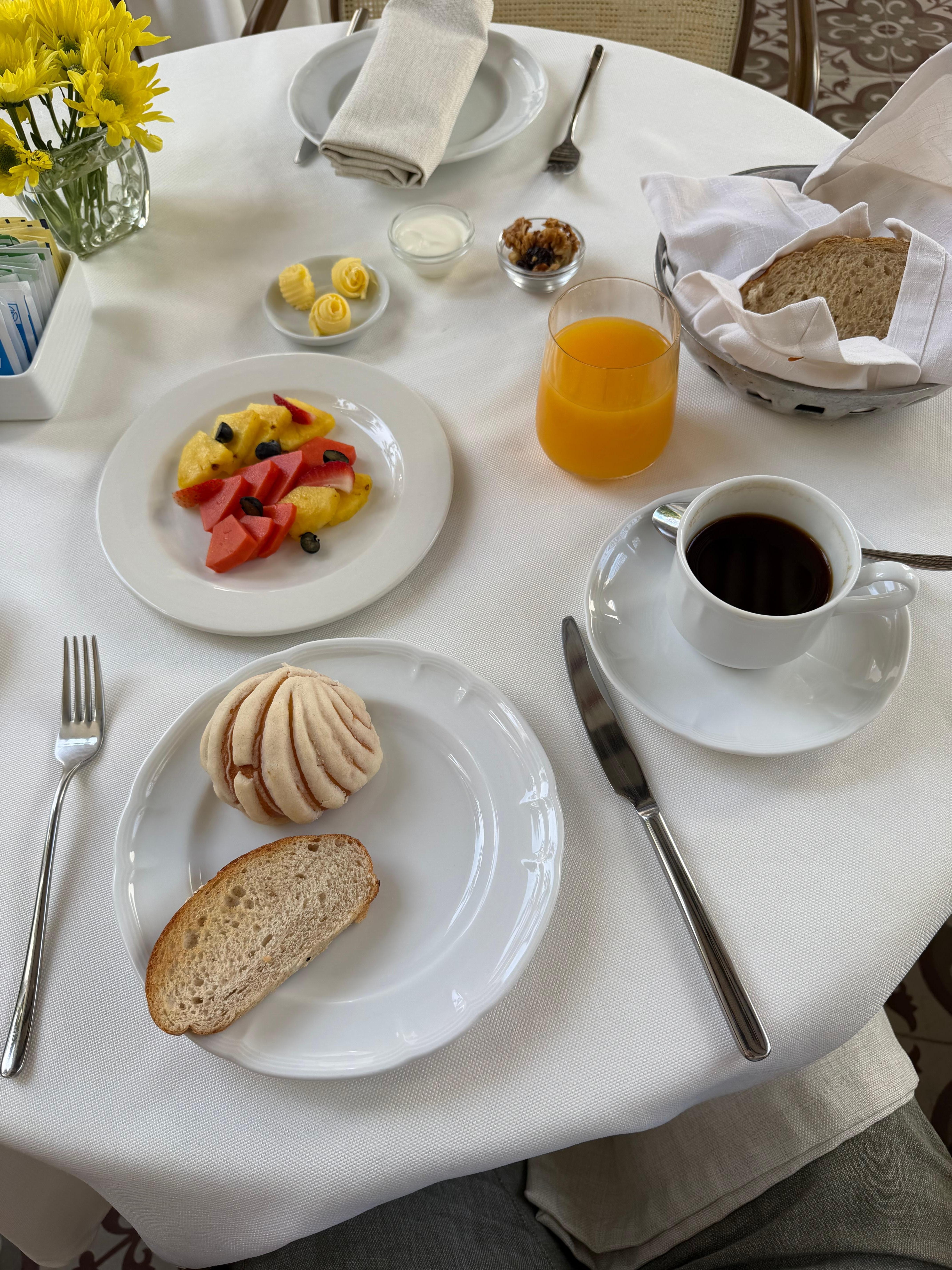 Continental breakfast