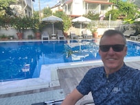 Breakfast by the pool