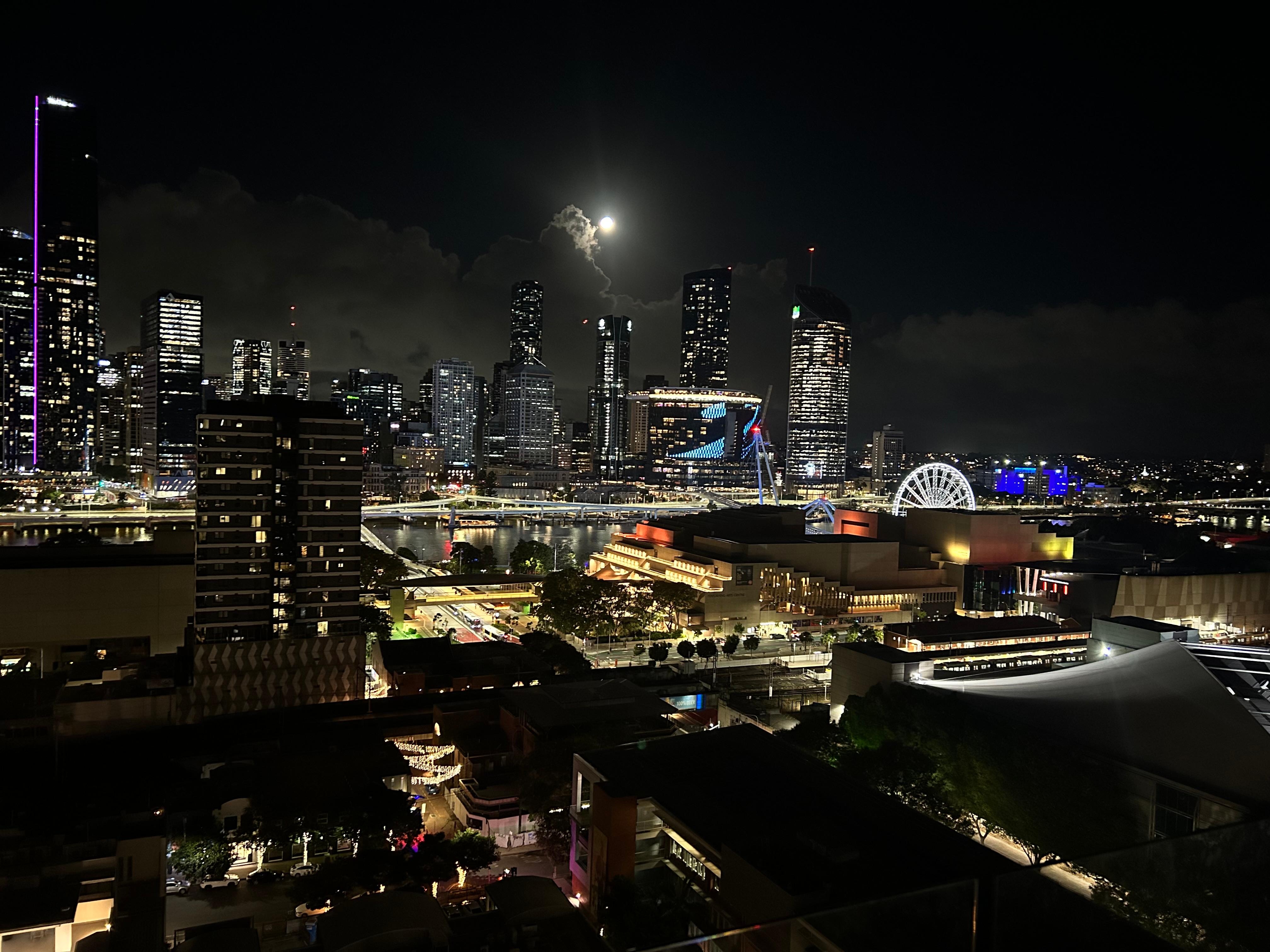 View from apartment balcony