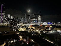 View from apartment balcony