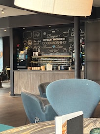 Great coffee/tea station