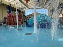 Splash pad area