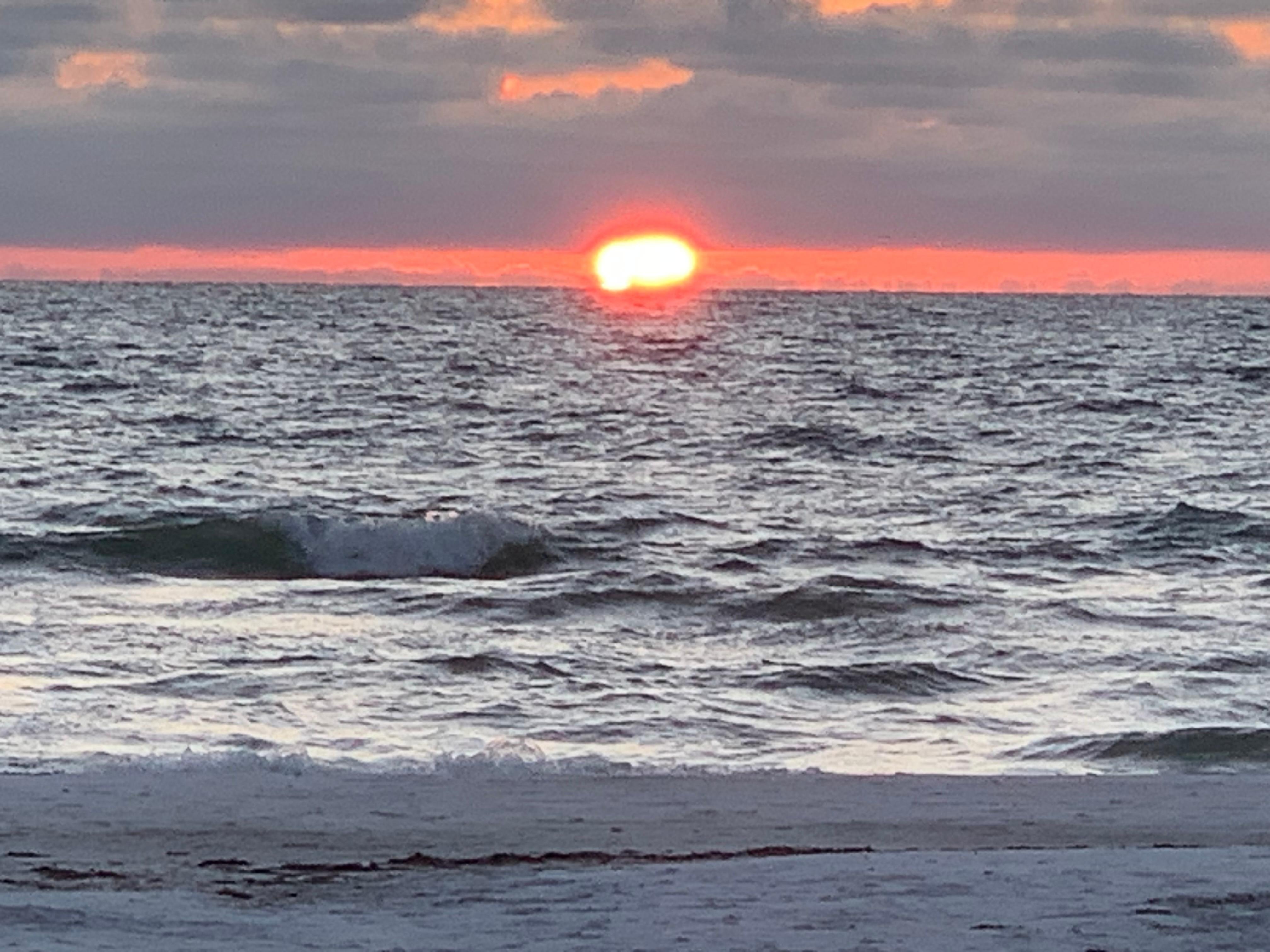 Sunset at the beach