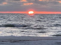 Sunset at the beach