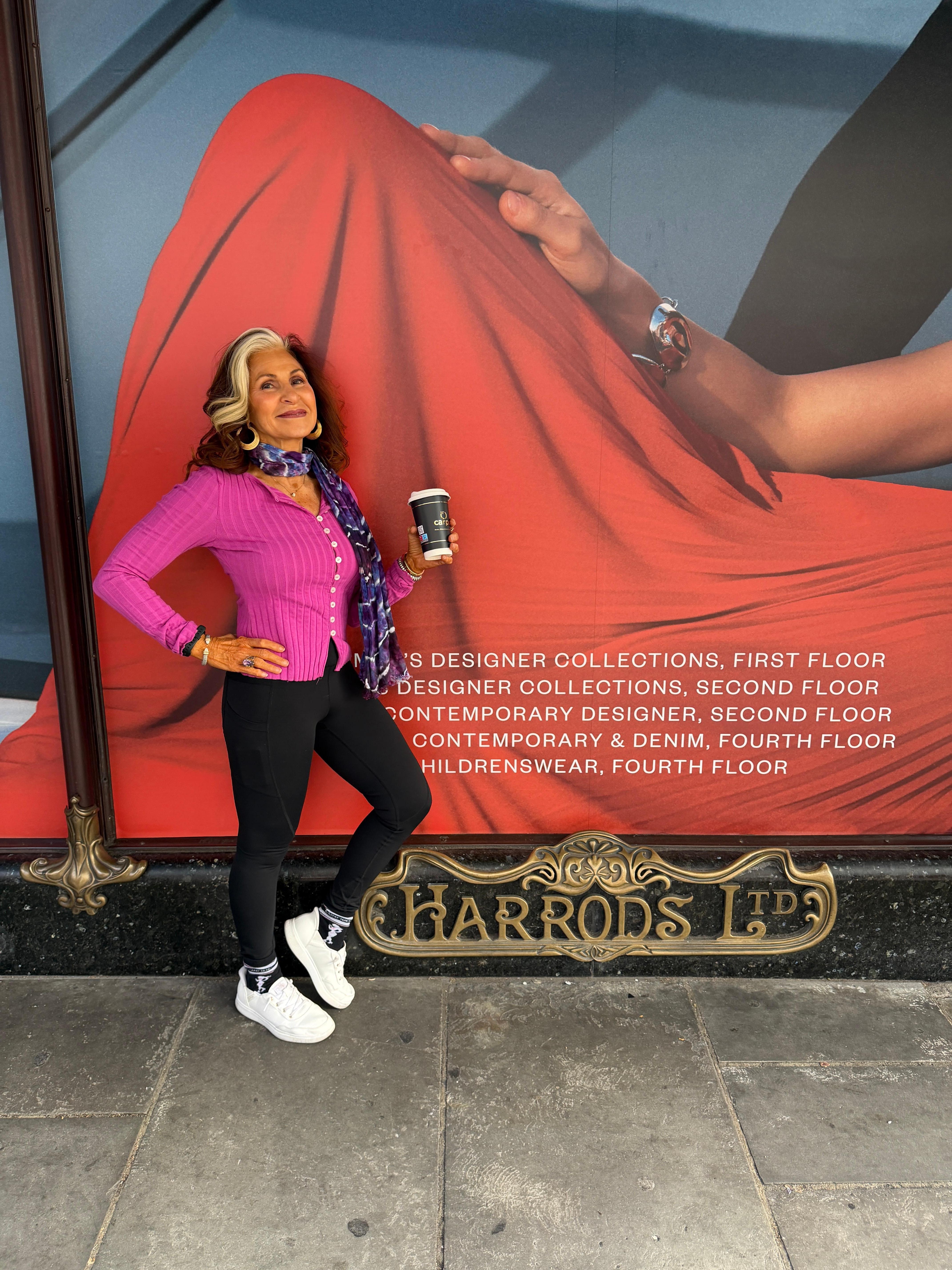 Harrods was on my tour!