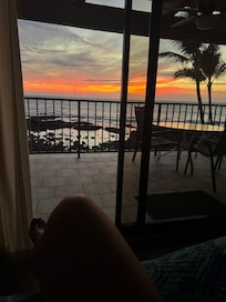 The view from the bedroom