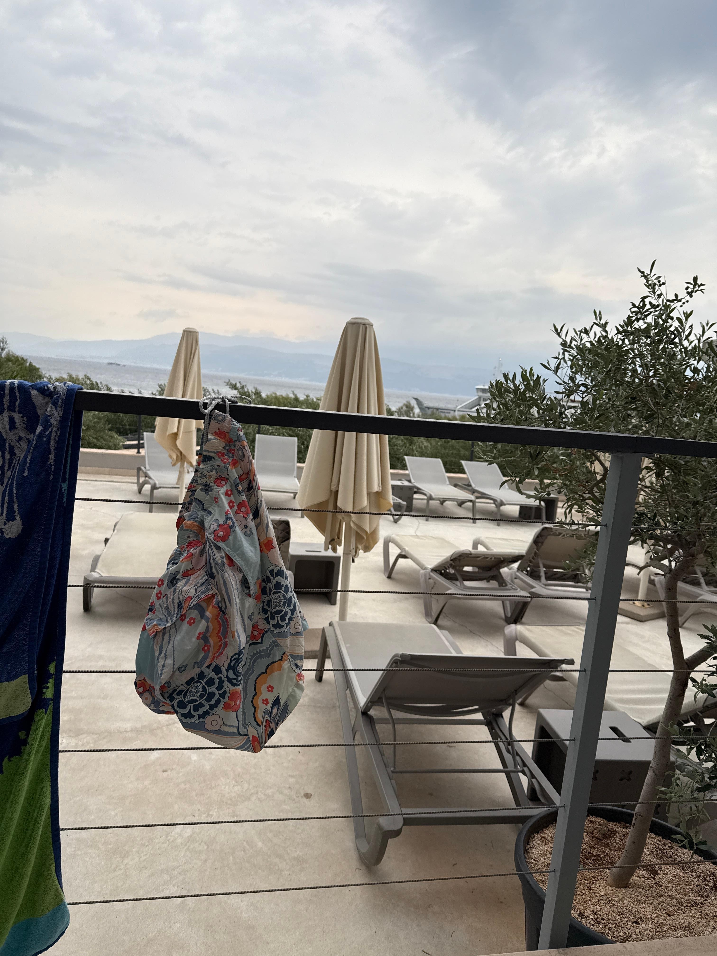 From the private Villa suite to the front two limited view suite.