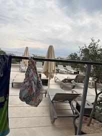 From the private Villa suite to the front two limited view suite.