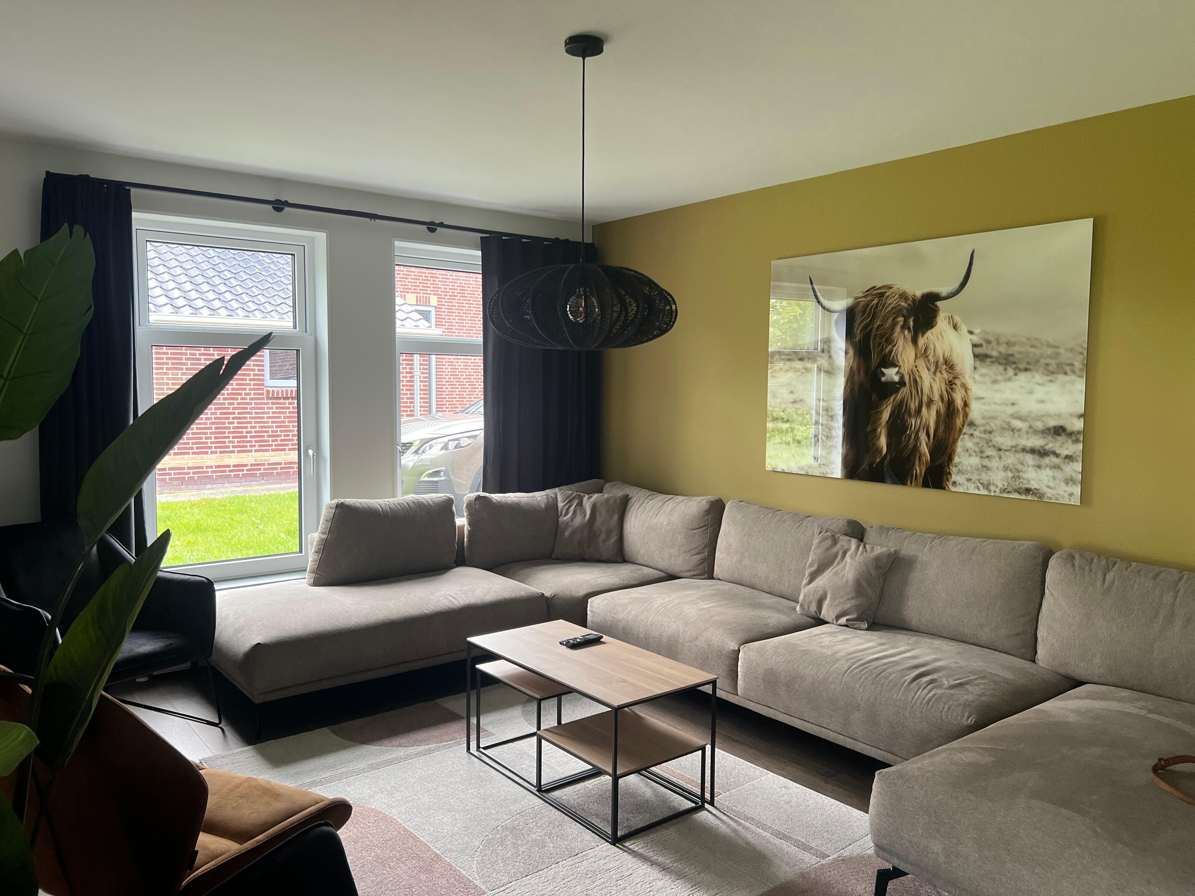 Zithoek met fijne loungebank