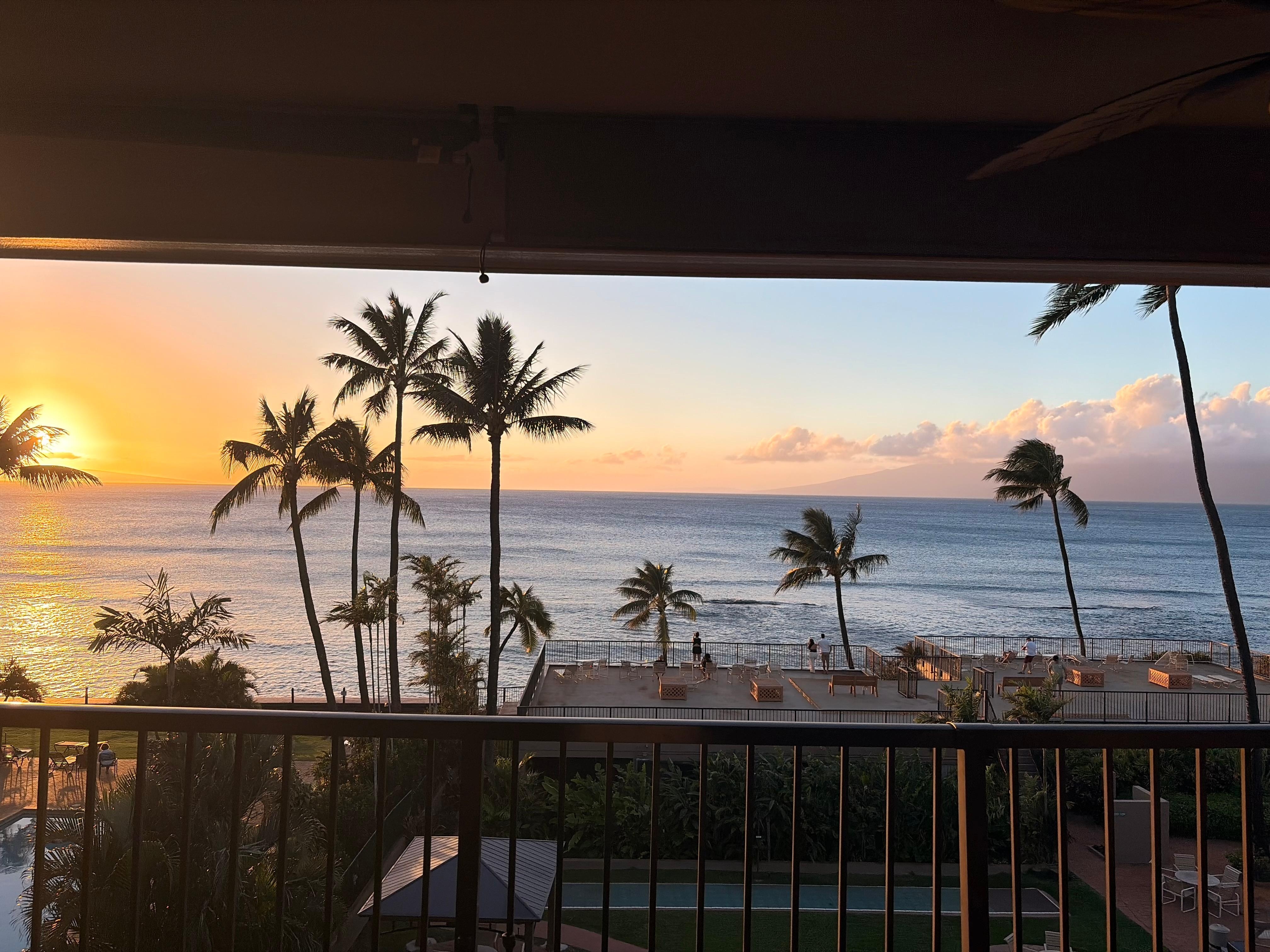 One of our favorite sunsets.