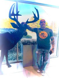 This guy is friendly too. Resist the urge to ride on his back.