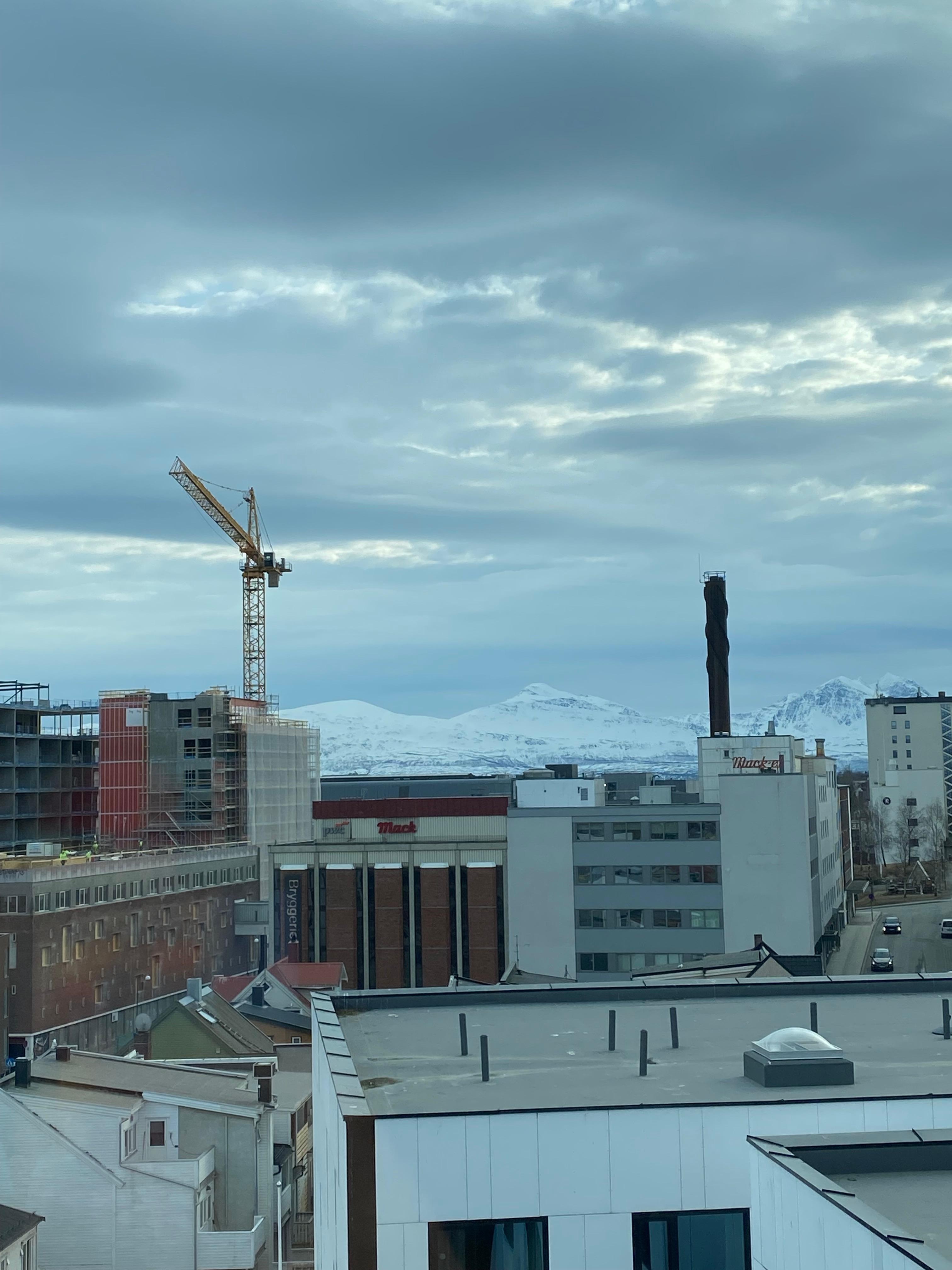 View from room window (7th Floor).