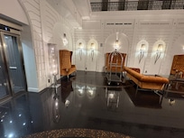 Lobby by elevator