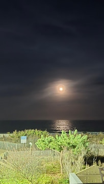 Nightly view from the balcony