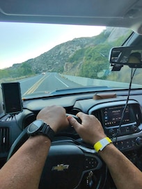 The drive home