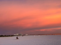 The skies turn every color and pictures don’t do it justice.