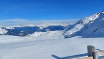 Vue des pistes de ski