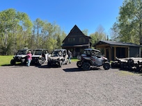 Front of lodge