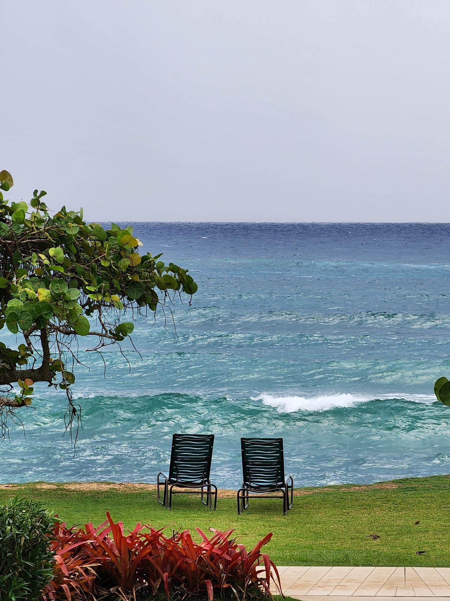 View from the balcony.