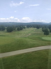View of the Golf course from our room