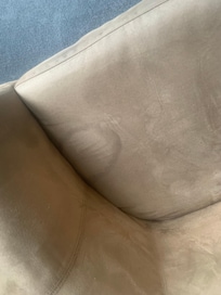 Furnishings were badly stained, which made us avoid putting anything on them.