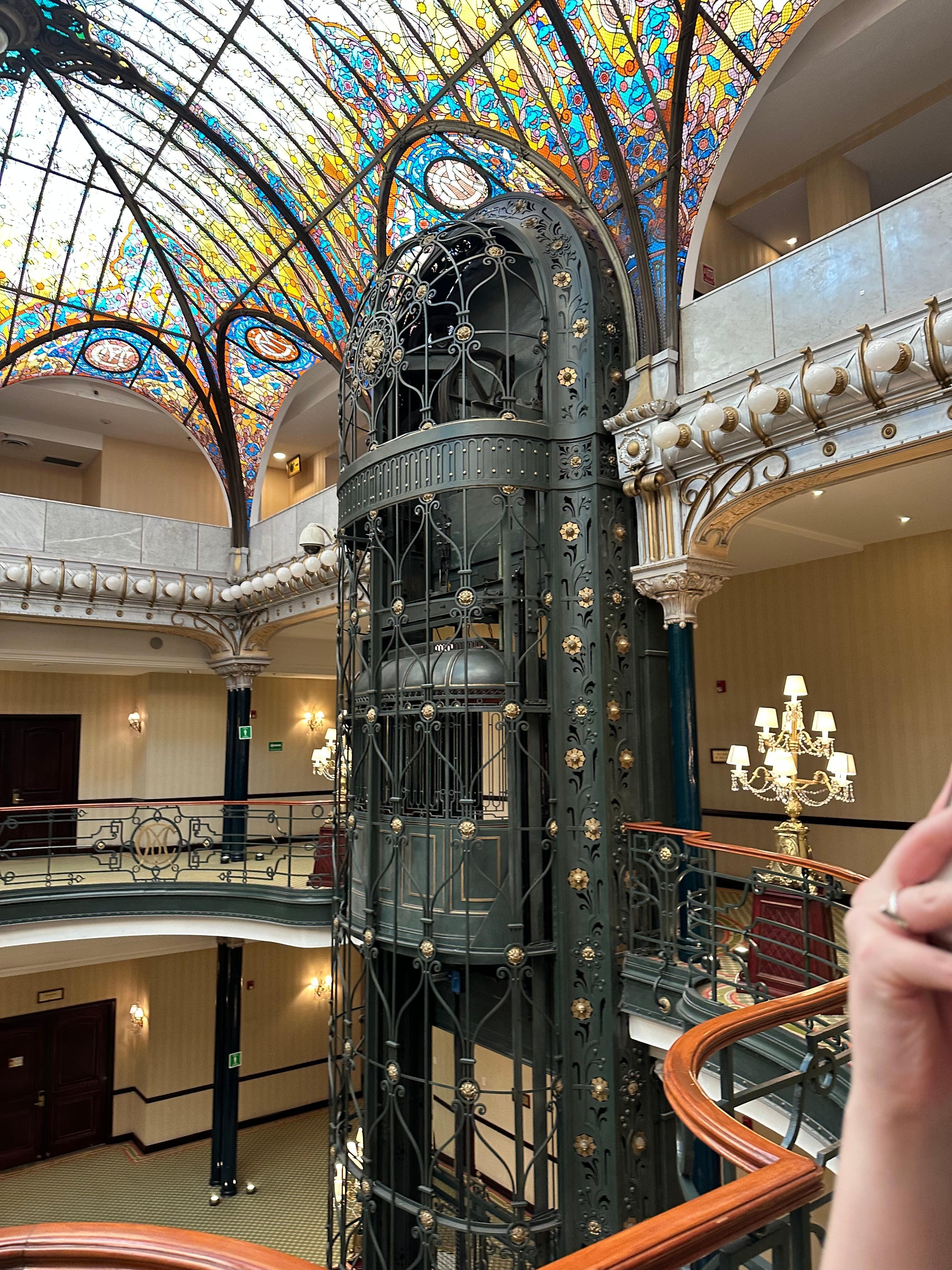 Inside the Gran Hotel