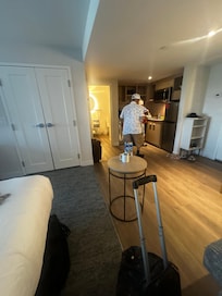 Modern and spacious.