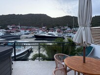 Early morning view from the living room