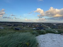 Blick von der Düne über die FeWo-Anlage