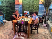 Chess at Salty Sisters