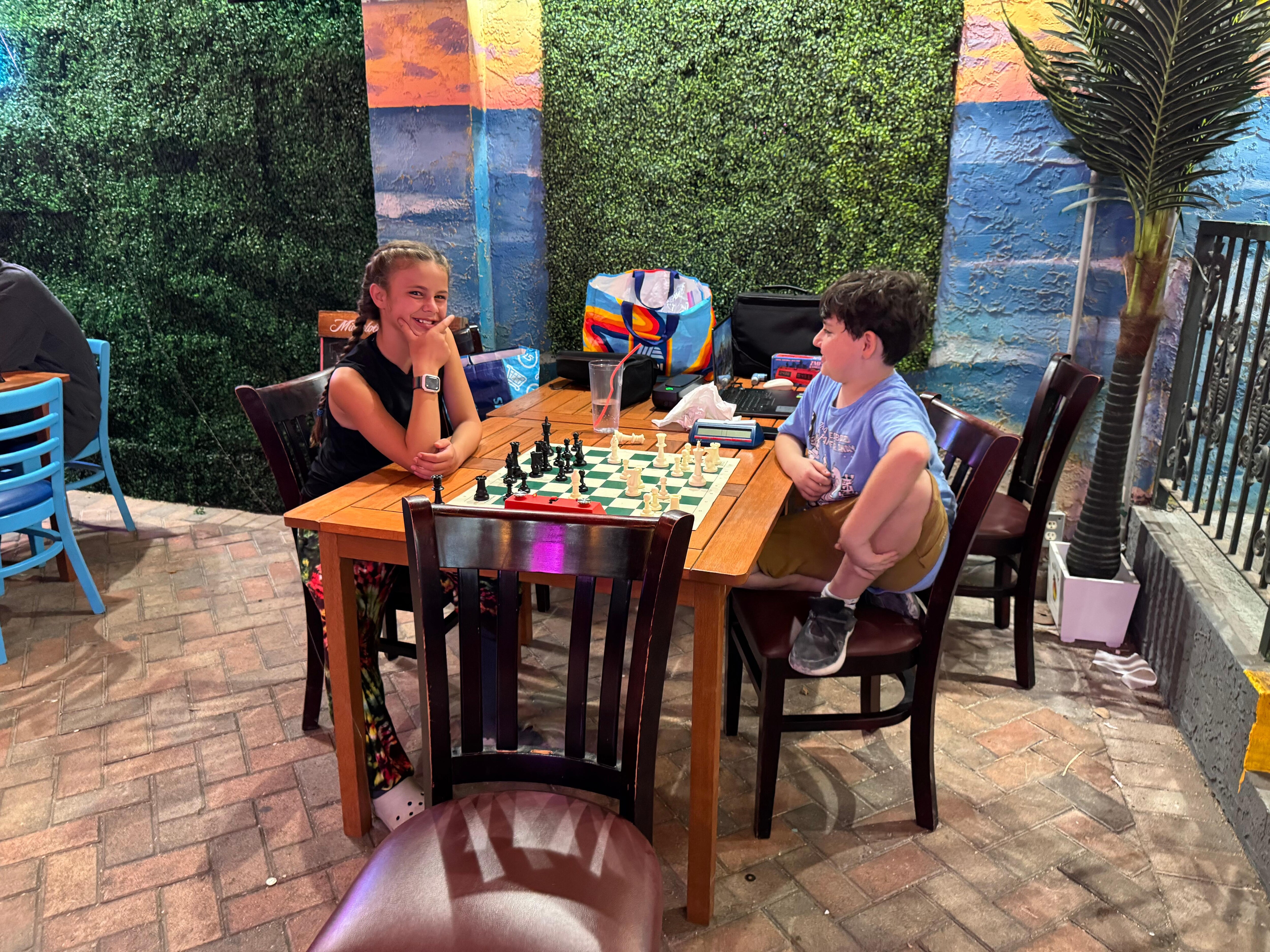 Chess at Salty Sisters