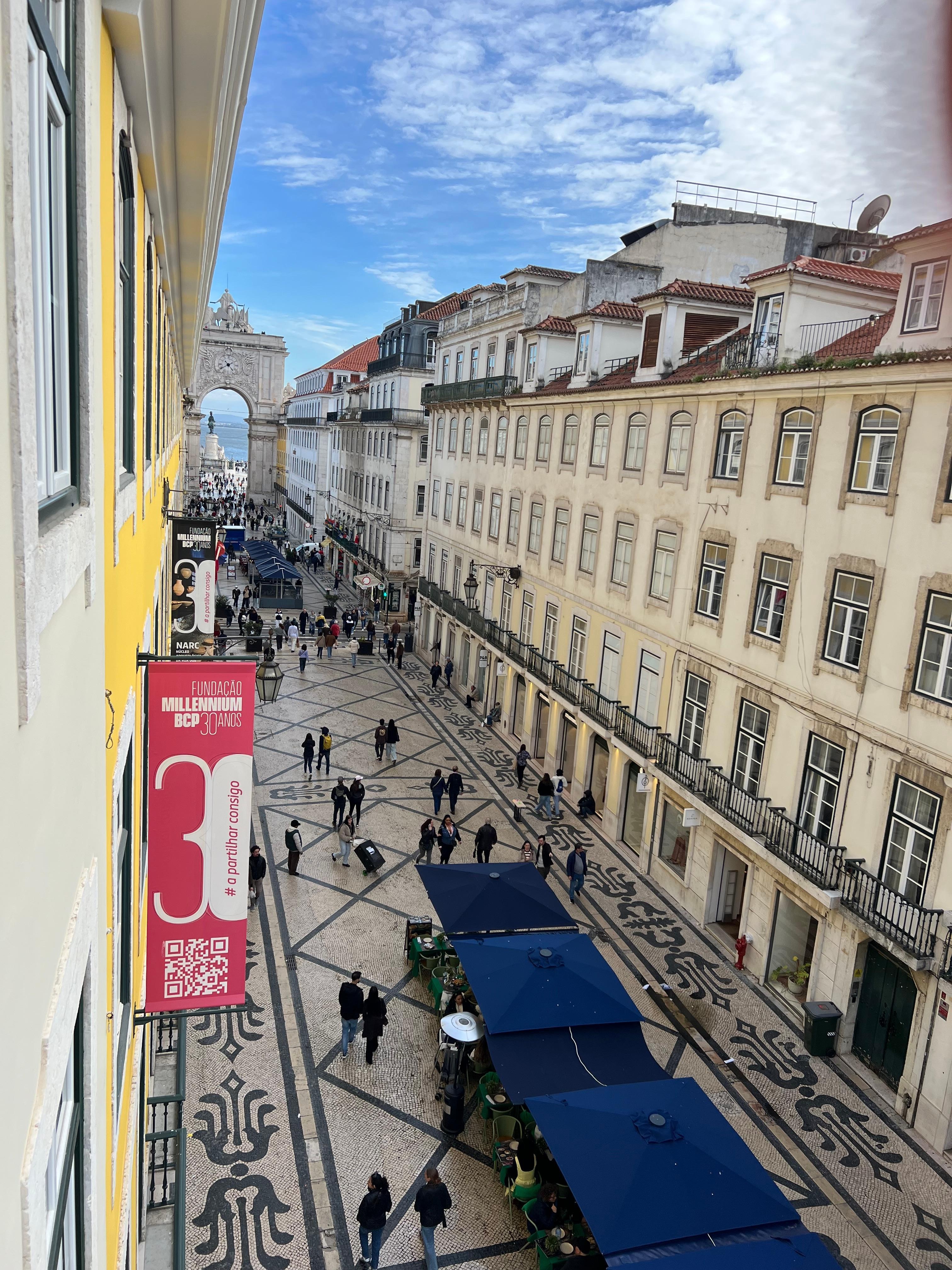 The view from our window