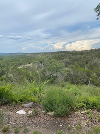 View from pool deck.