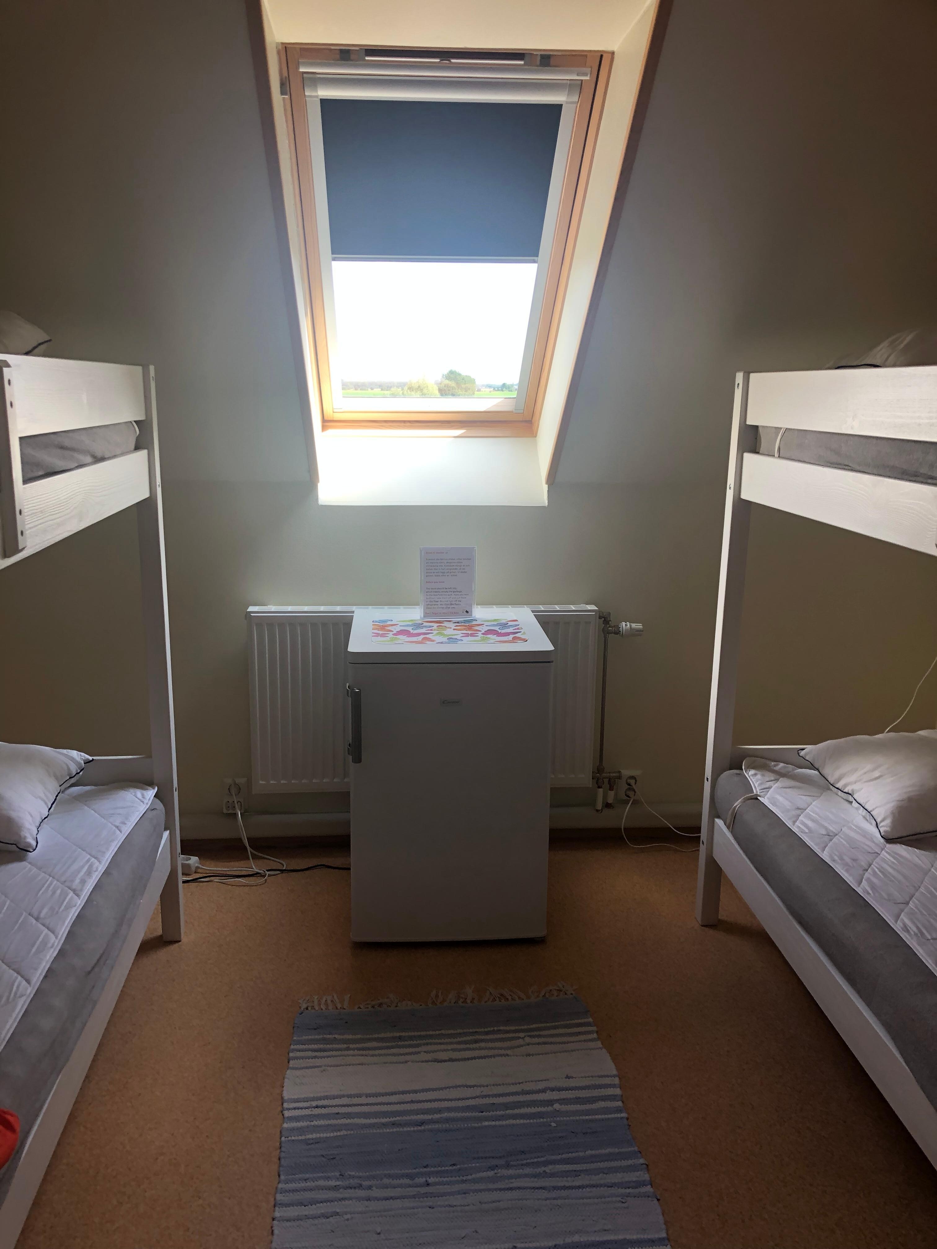 4 bädds rum ovanvåning. 