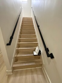 Just one of several flights to the third floor.