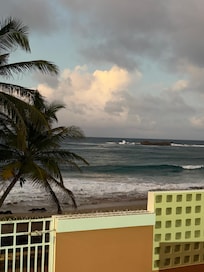 View from pool beach area.