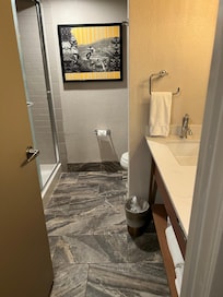 Bathroom renovated