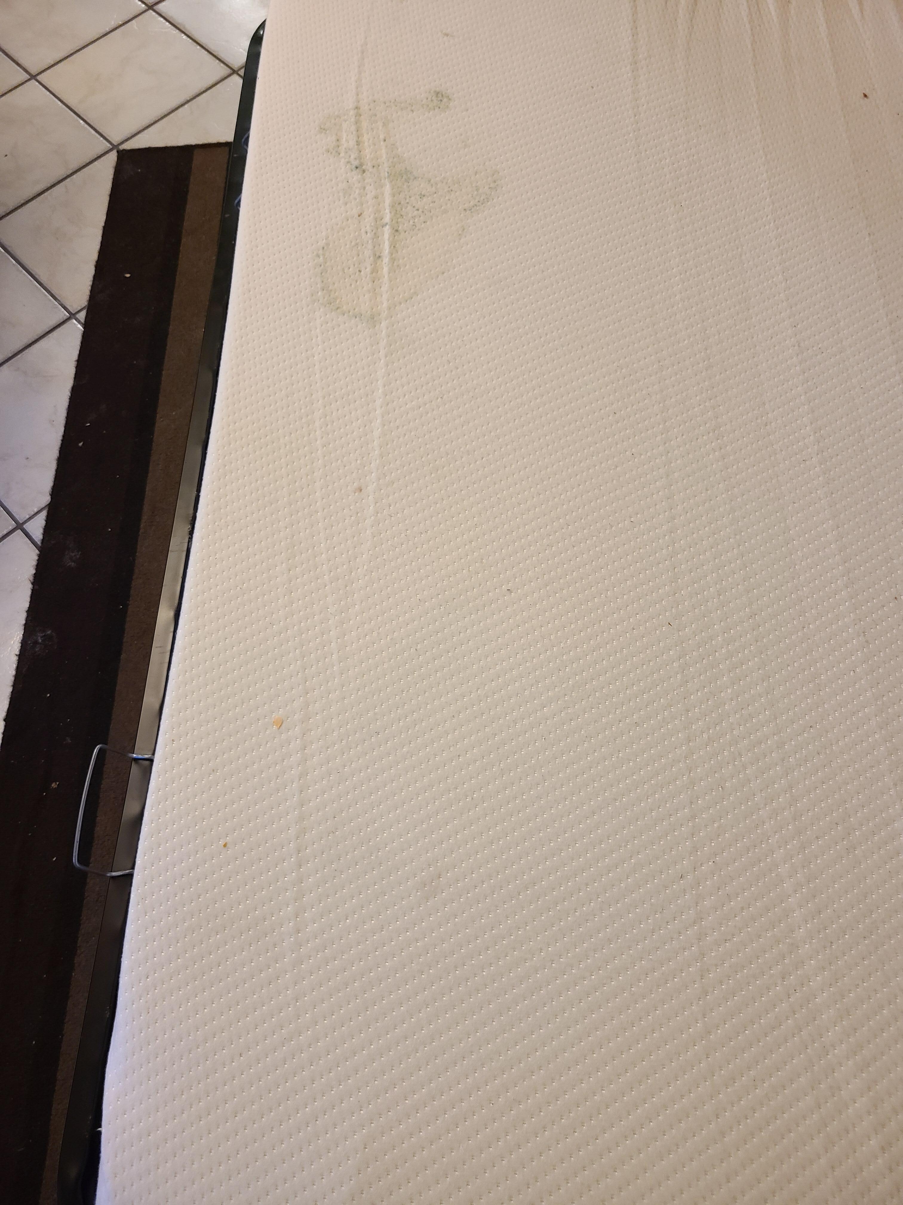 The mattress of the pull out couch. 