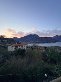 View from our little side balcony