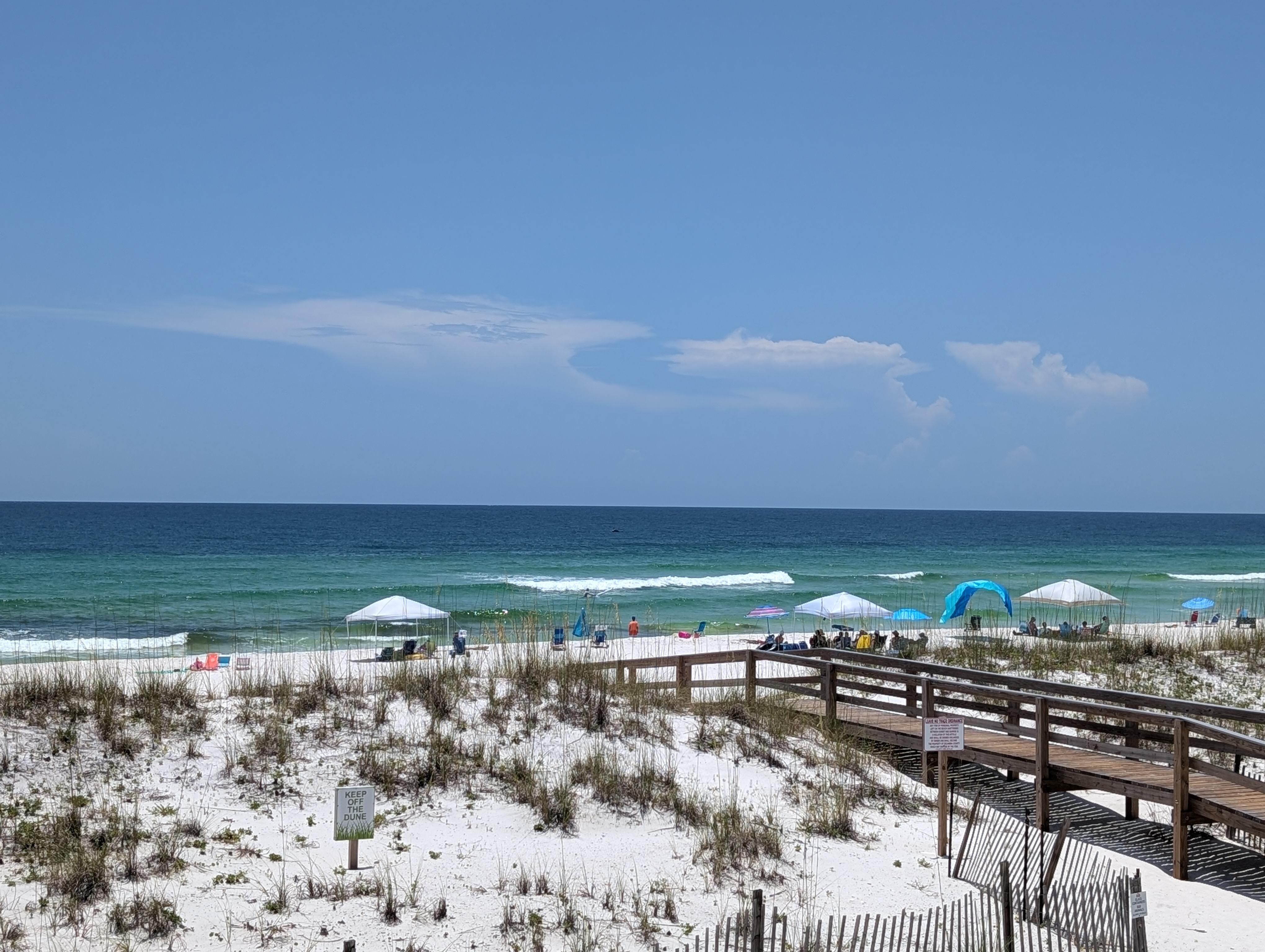 View from the balcony 