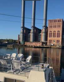 View from top deck